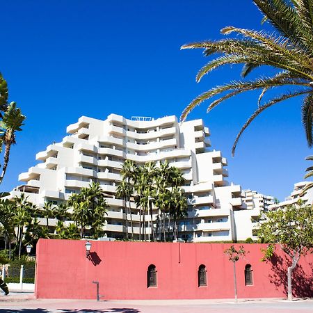 Benal Beach Suite Ii, Estudio Con Parque Acuatico Y Vistas Al Mar. Benalmádena Kültér fotó