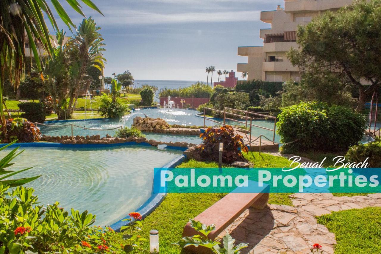 Benal Beach Suite Ii, Estudio Con Parque Acuatico Y Vistas Al Mar. Benalmádena Kültér fotó